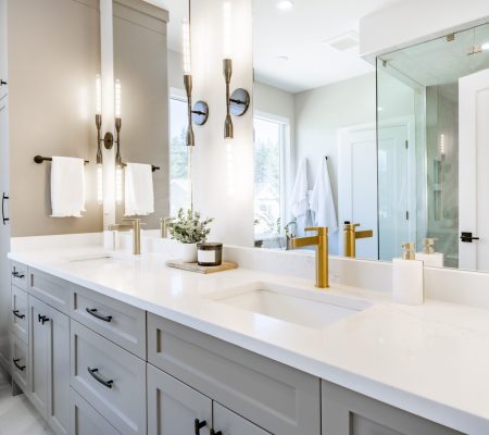 Elegant And Spacious Open Concept Interior Rooms New Construction With